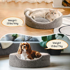 CozyCloud Pet Bed – Plush Comfort for Cats & Pups