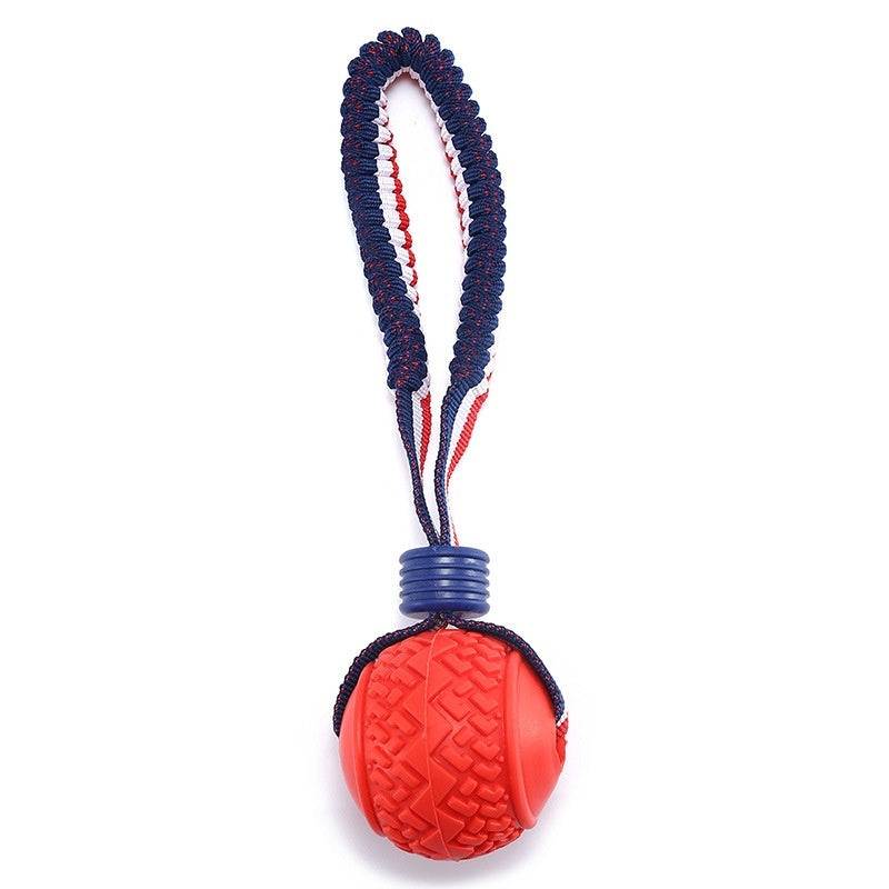 Chew, Tug & Play – Fun Rope Dog Ball