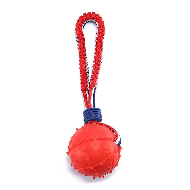 Chew, Tug & Play – Fun Rope Dog Ball