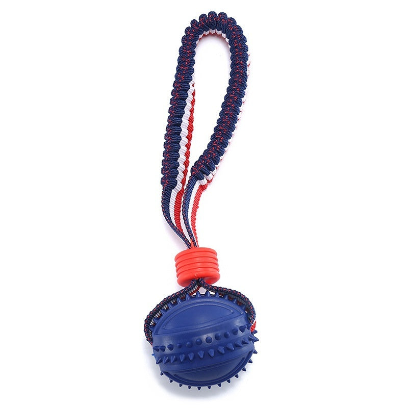 Chew, Tug & Play – Fun Rope Dog Ball
