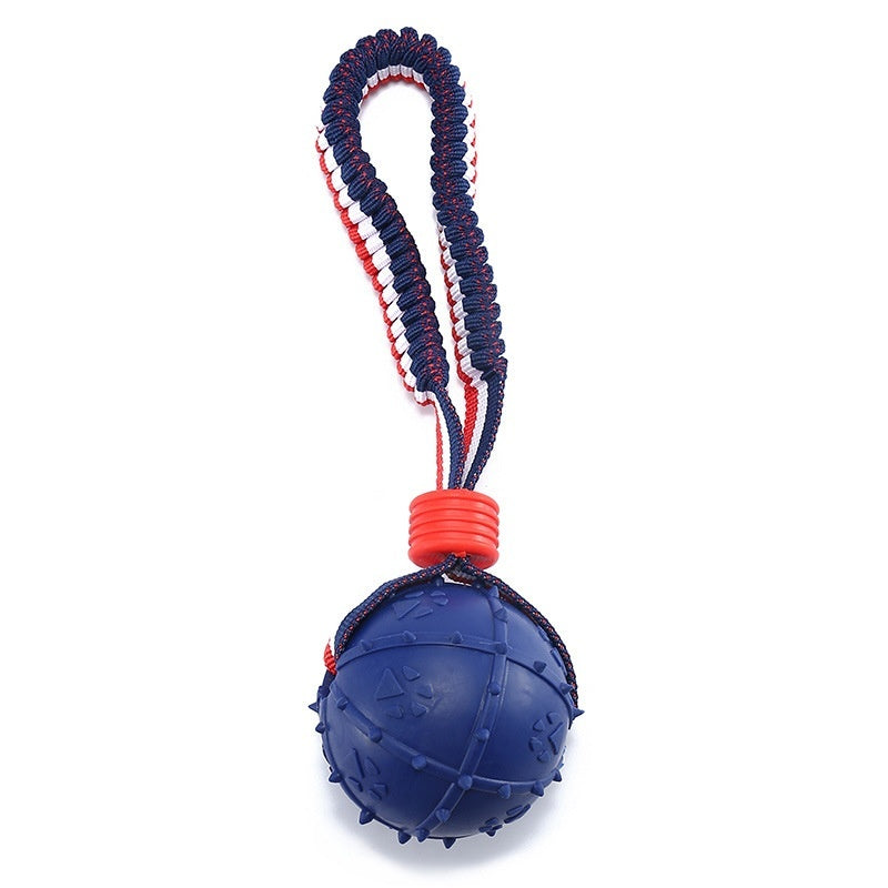 Chew, Tug & Play – Fun Rope Dog Ball