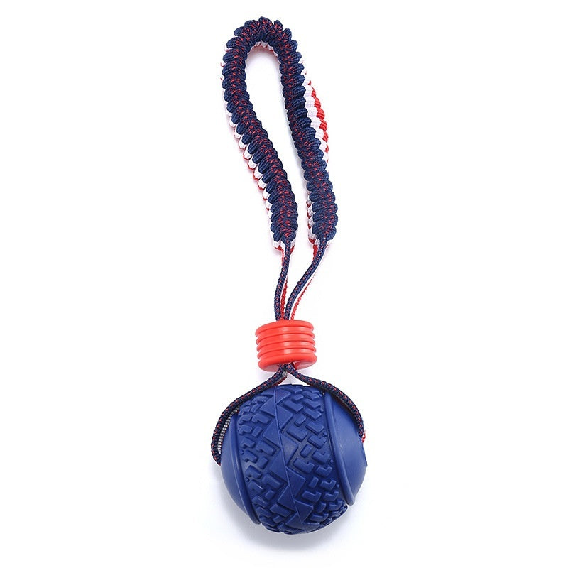 Chew, Tug & Play – Fun Rope Dog Ball