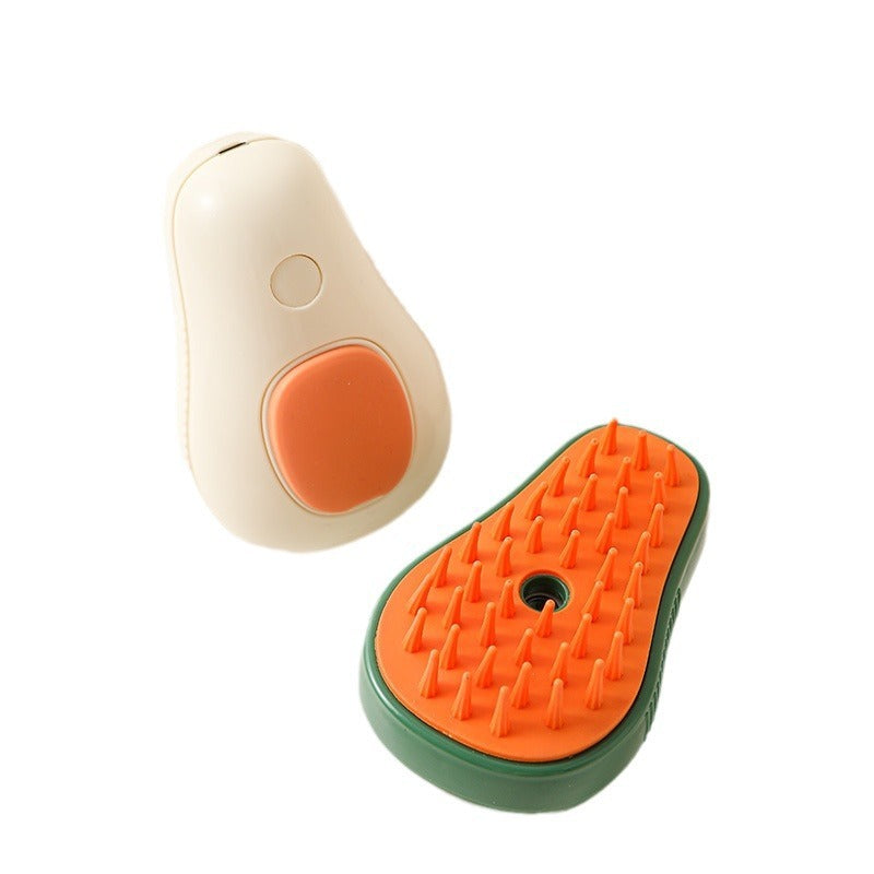 Self-Cleaning Steam Brush – Fun Grooming Your Pet Loves