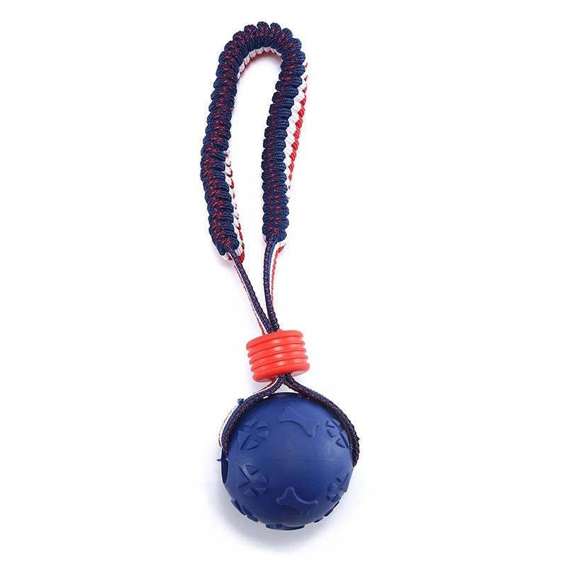 Chew, Tug & Play – Fun Rope Dog Ball