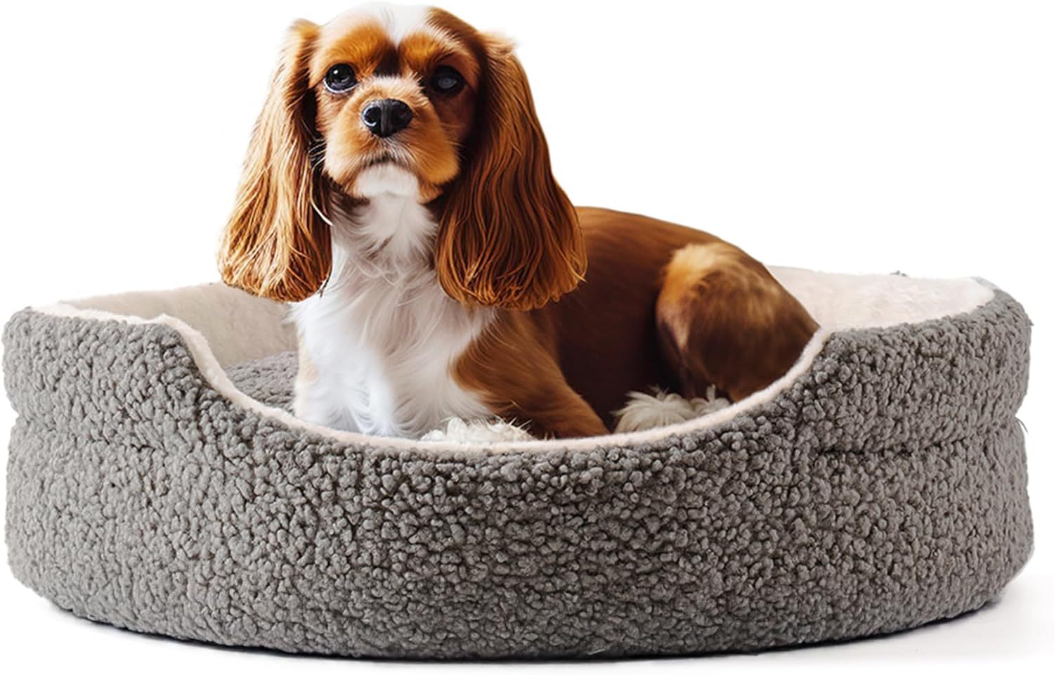 CozyCloud Pet Bed – Plush Comfort for Cats & Pups